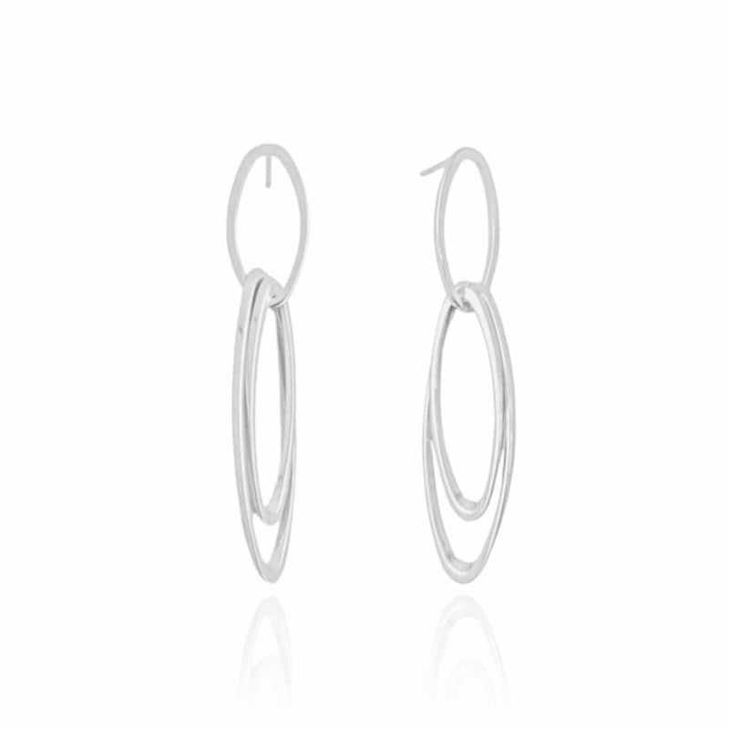 Earring Corina - White Rhodium