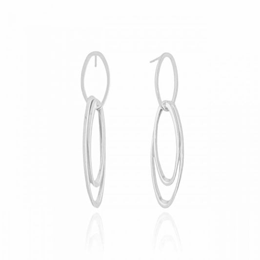 Earring Corina - White Rhodium