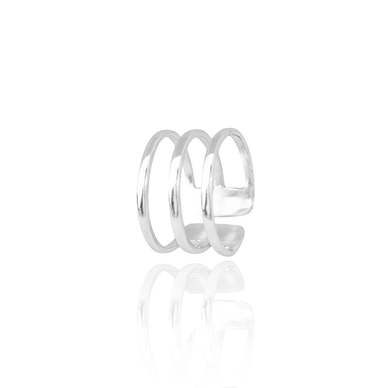 Ring Daisy - White Rhodium