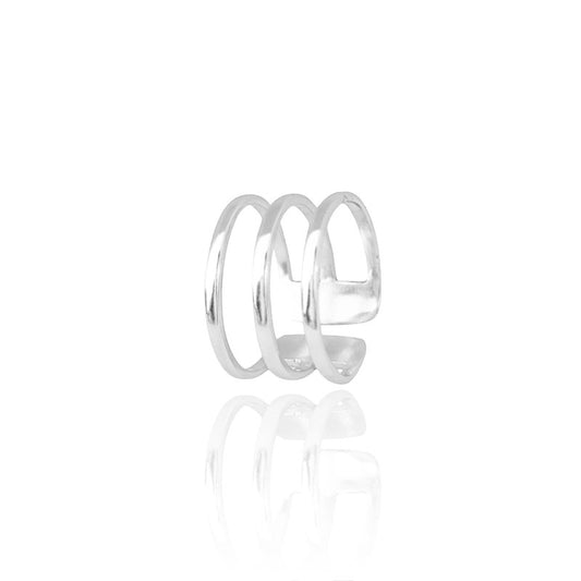 Ring Daisy - White Rhodium