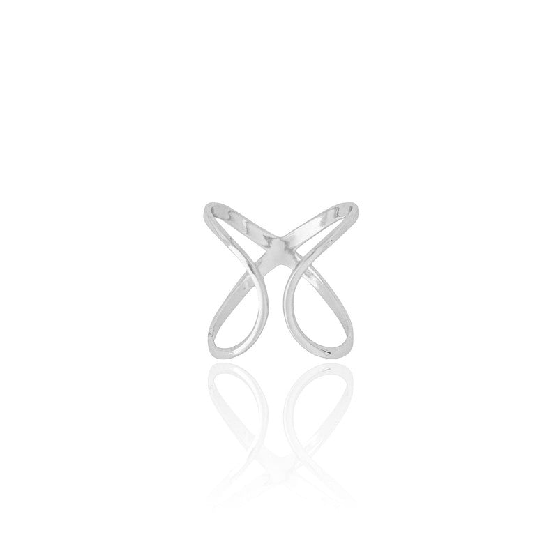 Ring Dhalia - White Rhodium