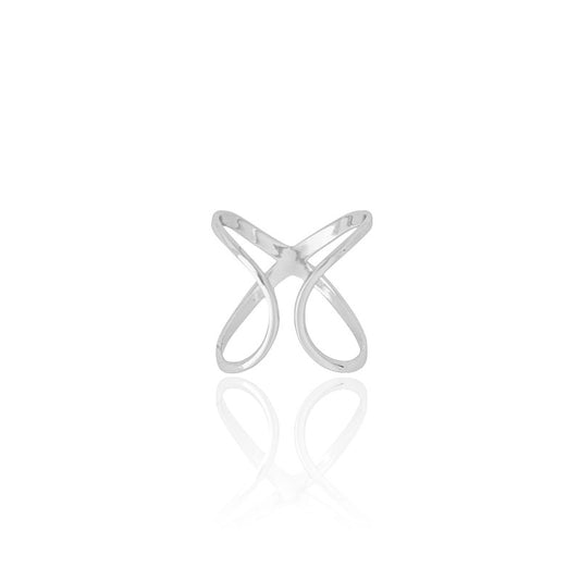 Ring Dhalia - White Rhodium