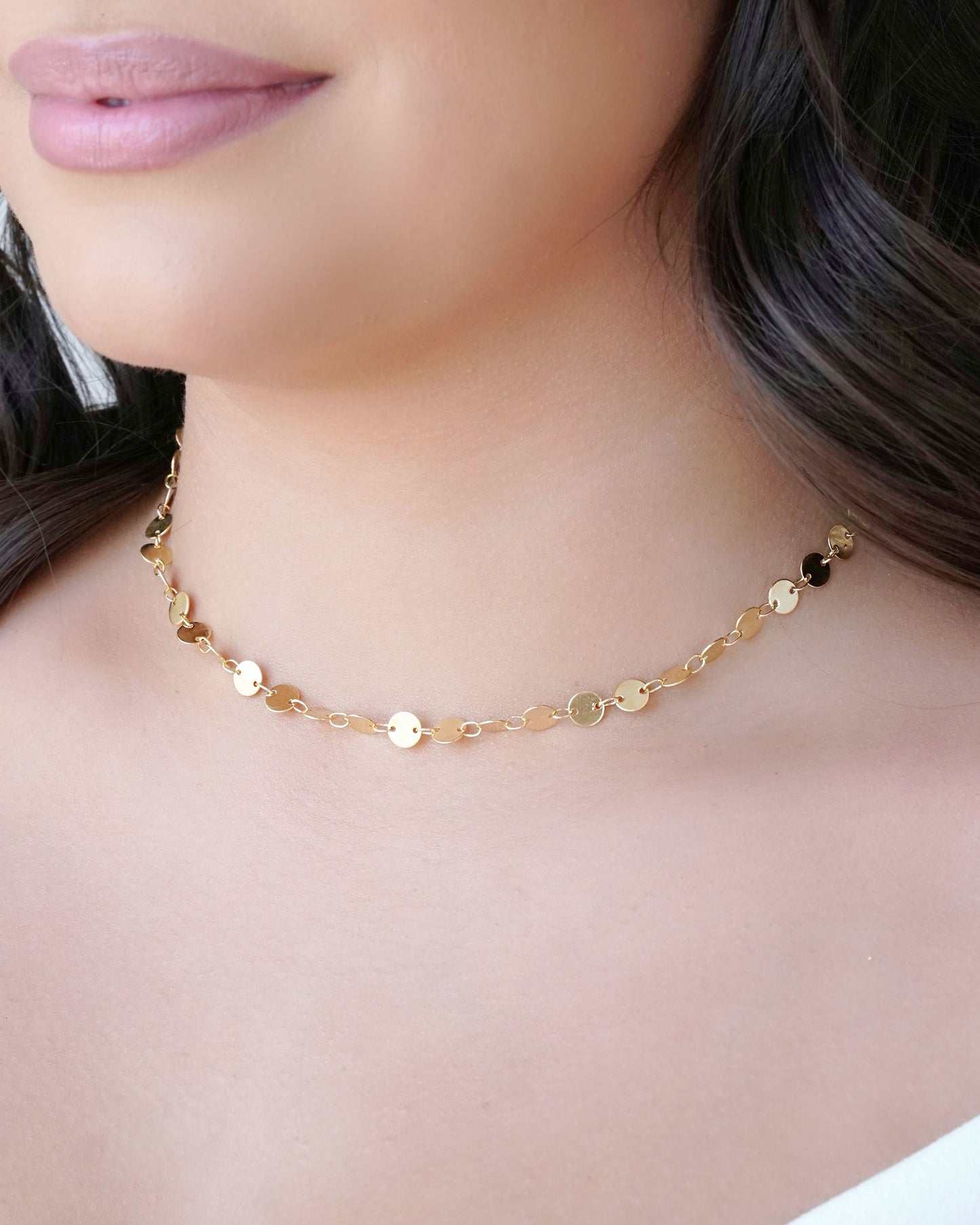 Necklace Choker Ludmila - 18K Gold