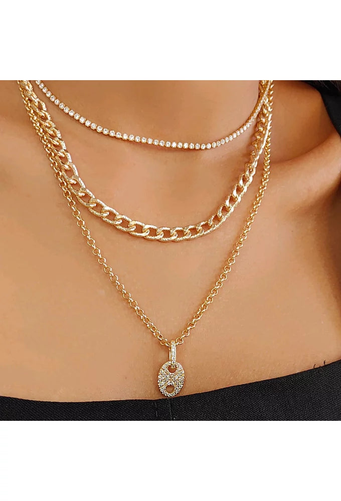 Necklace Choker Lillie - 18K Gold