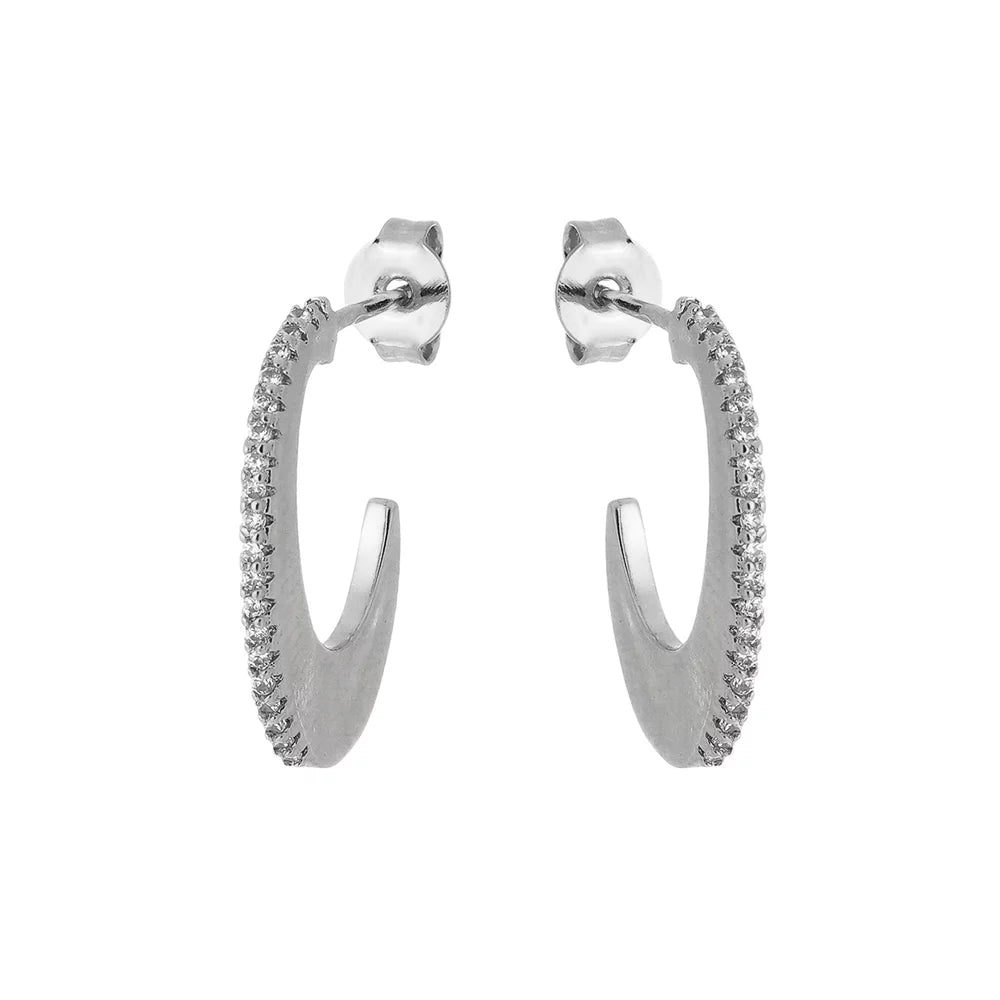 Earring Carina - White Rhodium