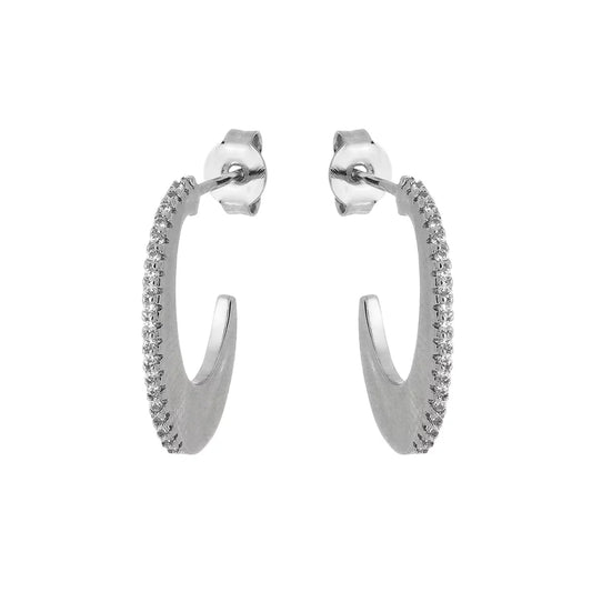 Earring Carina - White Rhodium