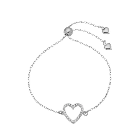 Bracelet Radha - White Rhodium