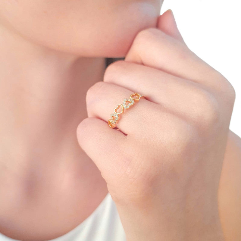 Ring Poppy - 18K Gold