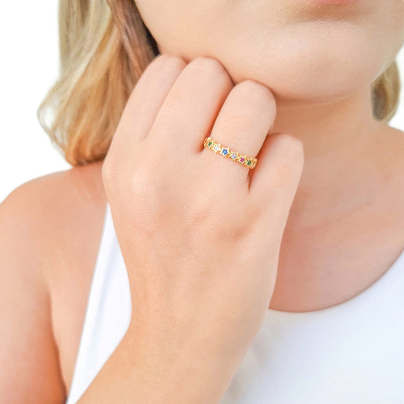 Ring Tulip - 18K Gold