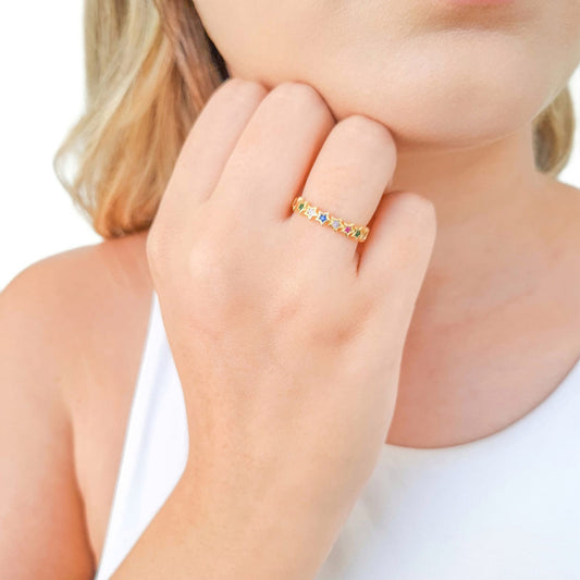 Ring Tulip - 18K Gold