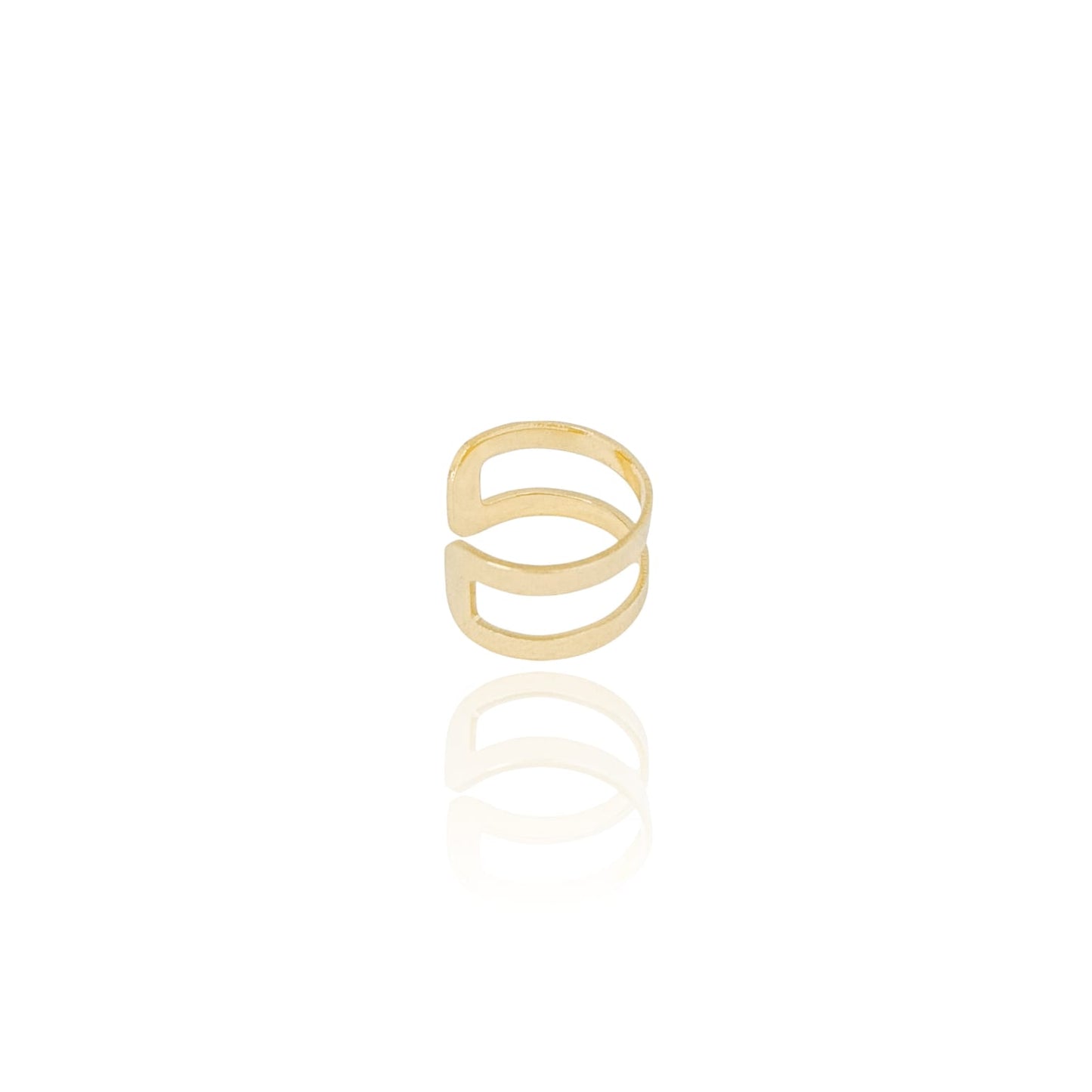 Earcuff 2 rings - 18K Gold