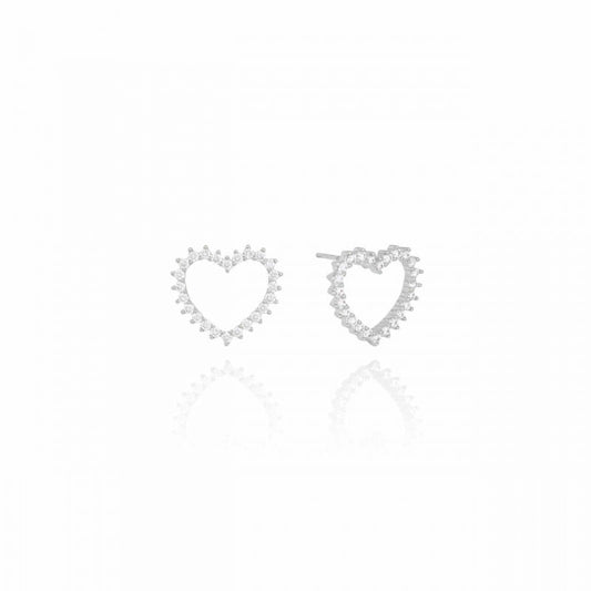 Earring Caroline - White Rhodium