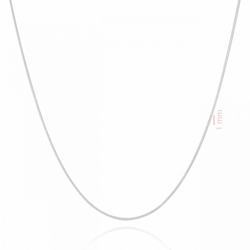 Necklace Gloria - White Rhodium