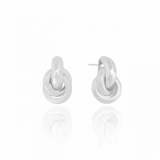 Earring Charlotte - White Rhodium