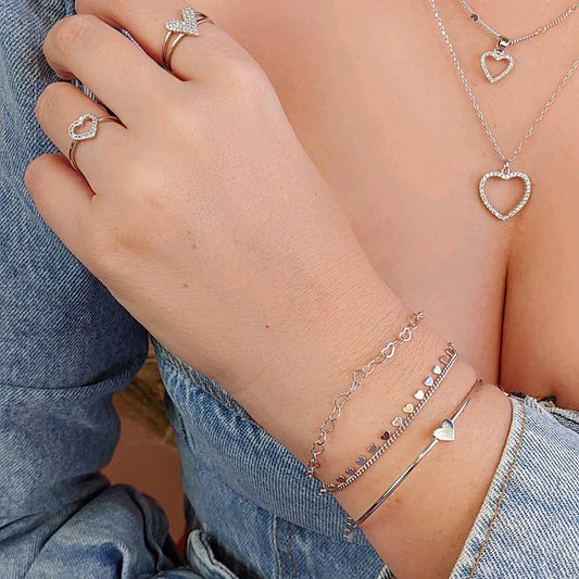 Bracelet Sienna - White Rhodium