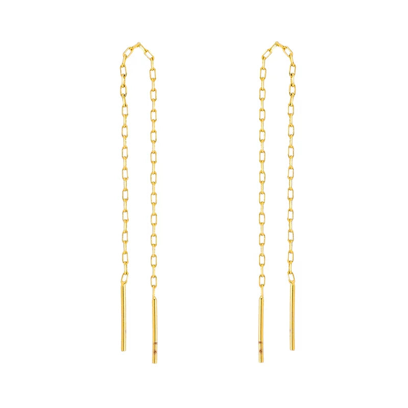Earring Needle - 18K Gold