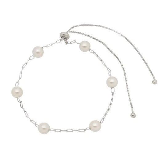 Bracelet Rebecca - White Rhodium