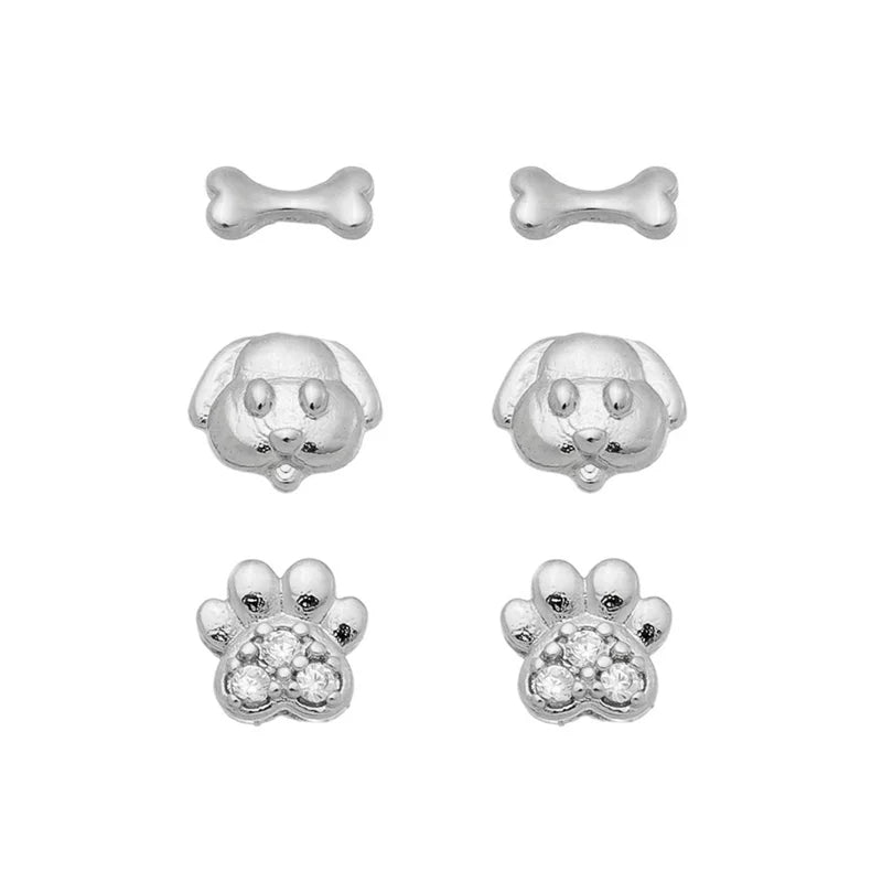 Earring Camila - White Rhodium