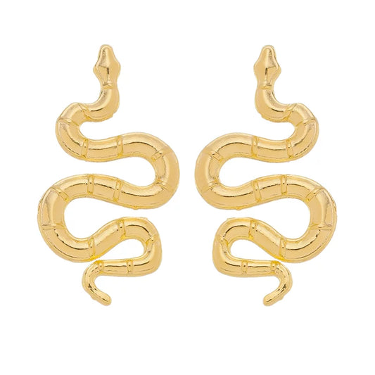 Earring Snake - 18K Gold