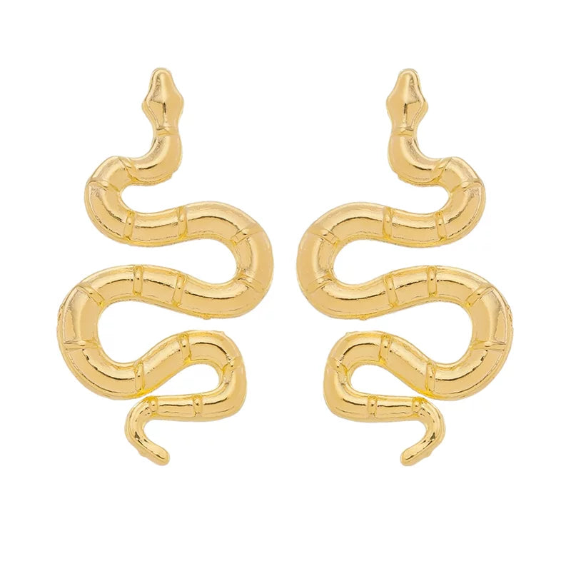 Earring Snake - 18K Gold