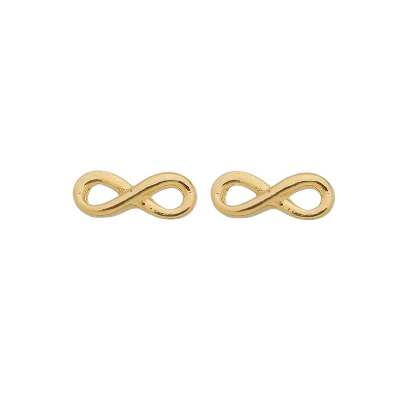 Earring Infinite Small - 18K Gold